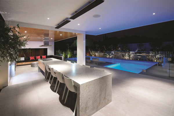 1. Add Heating to your alfresco area to extend the party